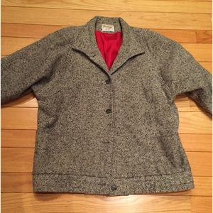 Vintage FERNCROFT Tweed “Peacoat”, Size 16, excellent condition!